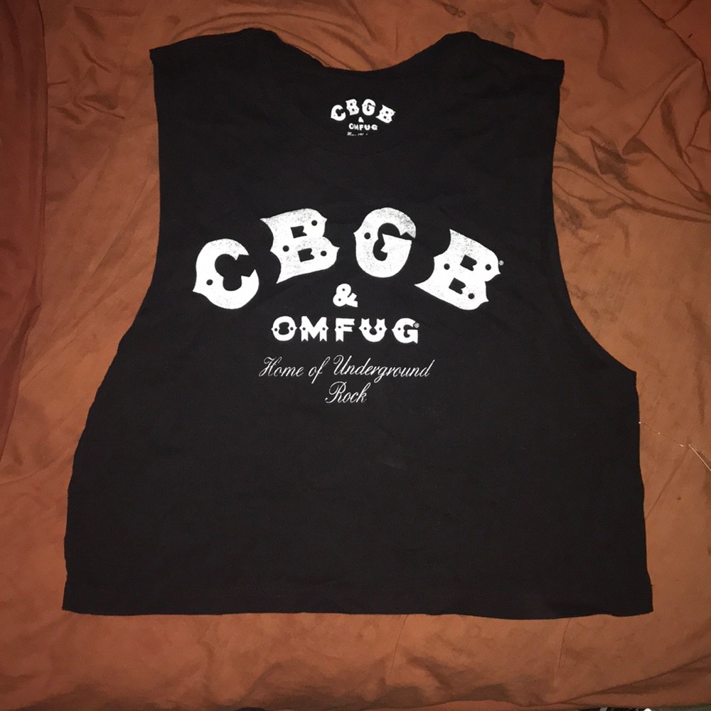 CBGB Home of Underground Rock Tank